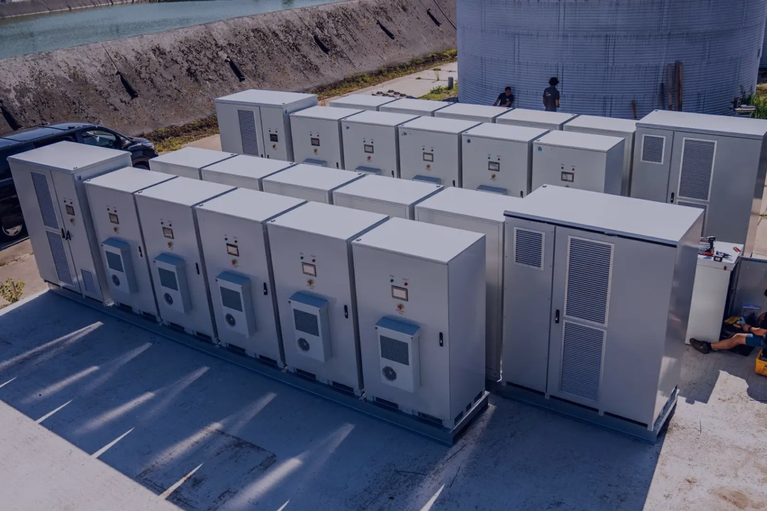 Batteriespeicher für Unternehmen