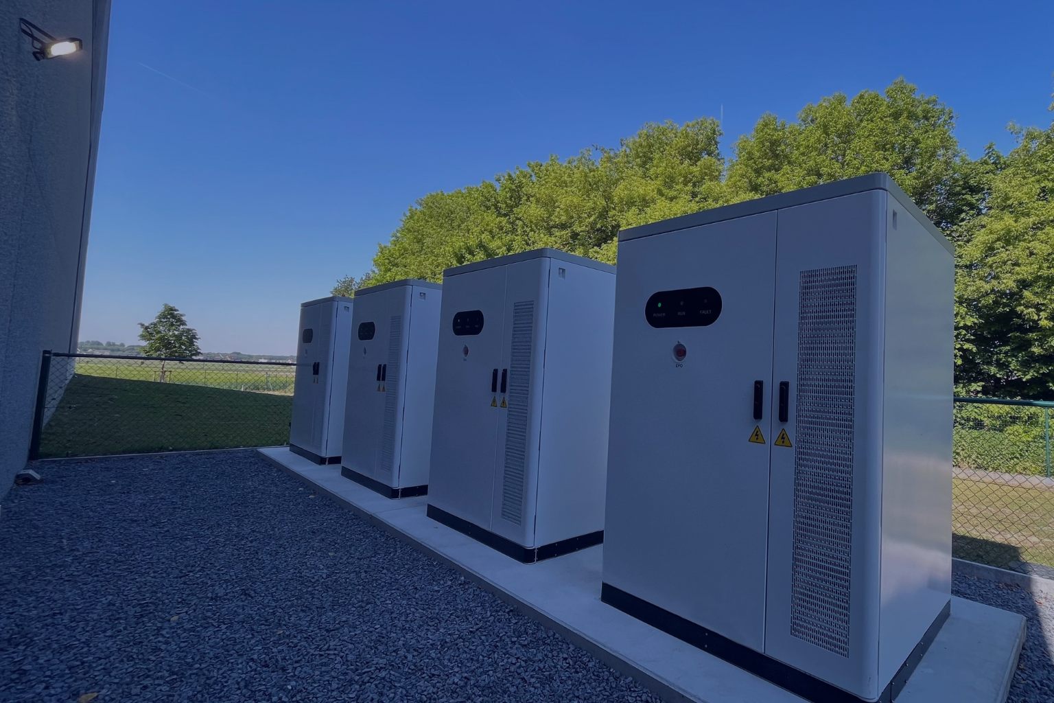 Large battery storage