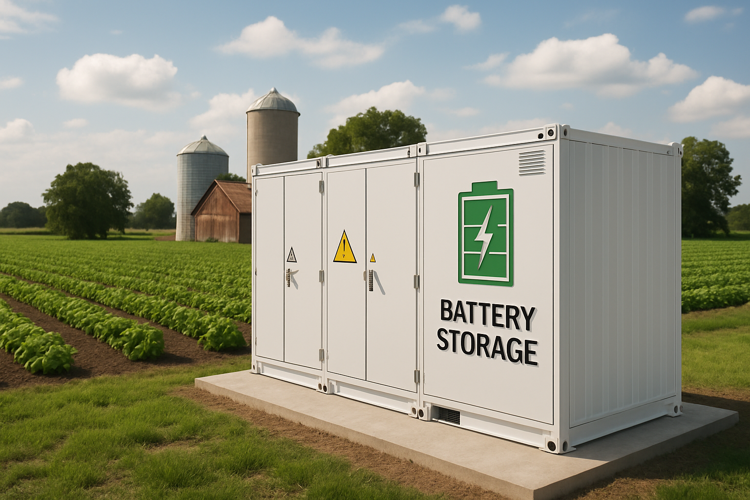 Batteriespeicher fr Landwirtschaft-1